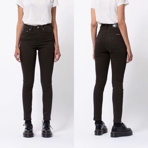 Nudie Jeans Hightop Tilde Ever Black Jeans